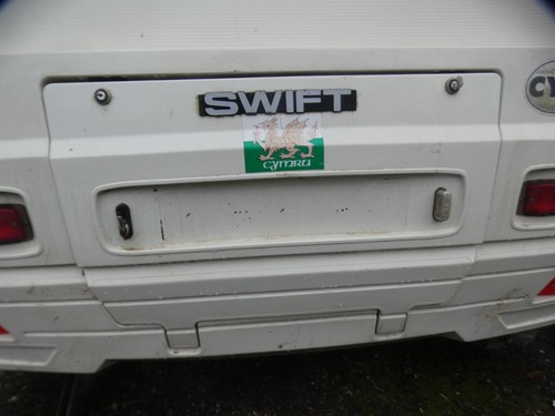 Caravan frear locker - , door