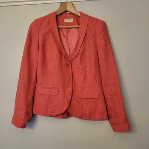 Kaliko coral linen - linen, short