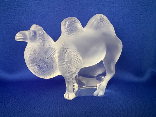 Lalique camel sculpture in - "camel",