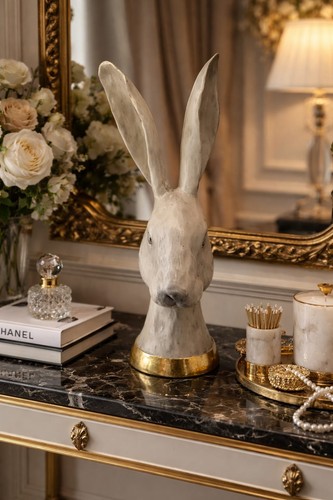 Decorative hare head - hare,