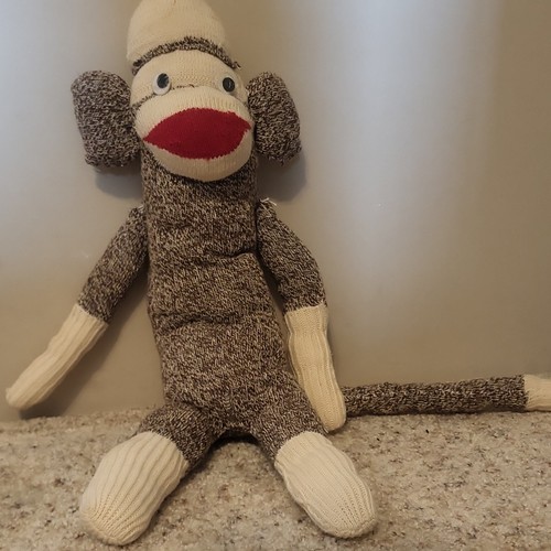 Handmade sock monkey - handmade,