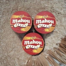Rare Vintage Mahou Beer Mats Coasters Bar Pub Advertising Collectibles