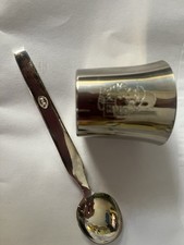 Antique Silver Egg Cup With