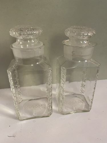 Antique glass candy apothecary - antique,