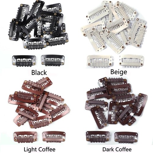 Hair extension snap clips - hair,