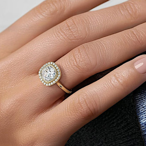 14k yellow gold igi certified - 14k,