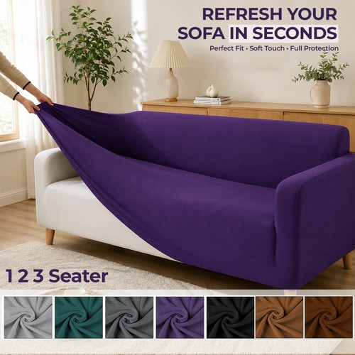 Velvet stretch sofa covers - stretch,