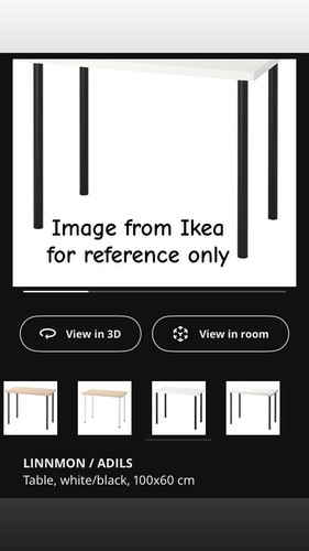 Ikea desk table linnmon - ,,