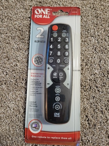 One for all universal remote - for,