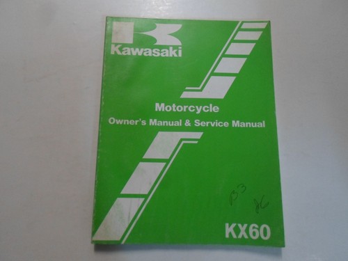 1987 kawasaki kx60 - 1987, motorcycle