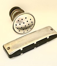 Bottle Top Crystal Element Harmonica Microphone