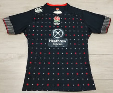 England Sevens 7s Rugby Away Shirt 2014/2015 - 2XL Player Pro GPS Jersey Top C8U