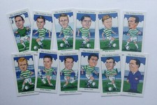 GLASGOW CELTIC LISBON LIONS COMPLETE CARD SET