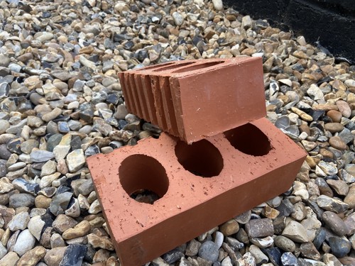 Red engineering brick - engineering, x