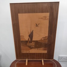 Vintage wooden fire screen 66 - vintage, screen,