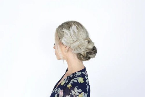 Women fascinator hair clip - women,