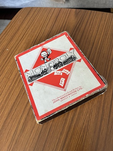Monopoly vintage 1930s - monopoly,