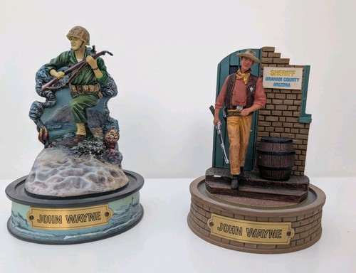 Pair franklin mint john - of,