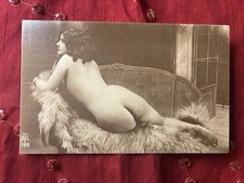 Vintage Nude Lady Risque Naked