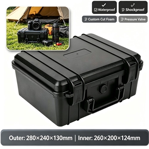 Waterproof hard flight case - hard,