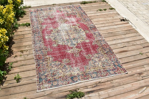 Turkish rug 3x6 oushak - rug,