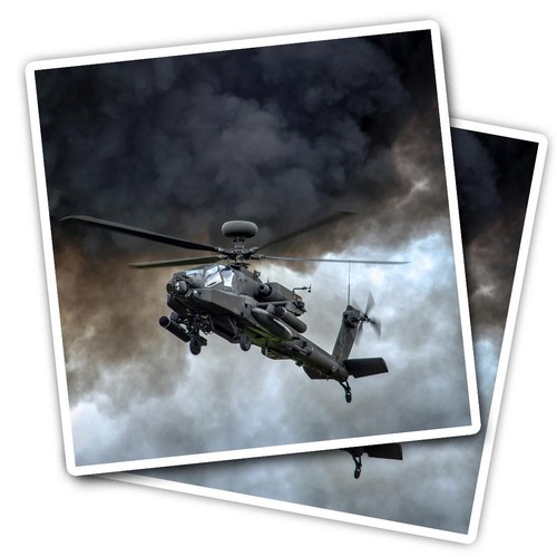 Vinyl stickers apache - 2x,
