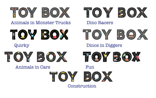 Toy box sticker - toy,