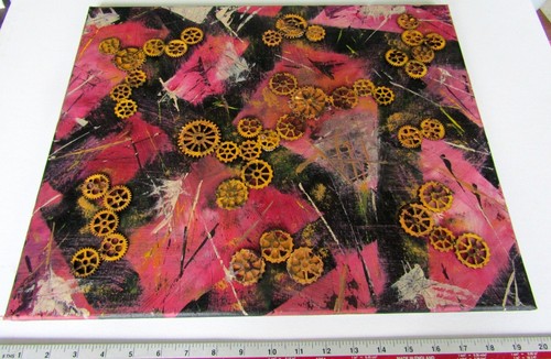 Modern abstract acrylic - abstract,