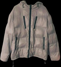 BOOHOO MAN/Men's Silver Padded