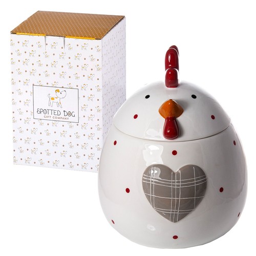 Cookie jar biscuit barrel - jar,