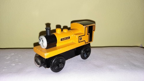 Duncan wooden train engine