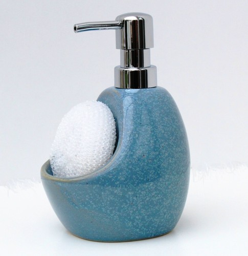 Ceramic kitchen soap dispenser - soap,