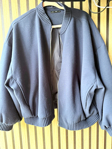 Womens navy bomber jacket - f&f,