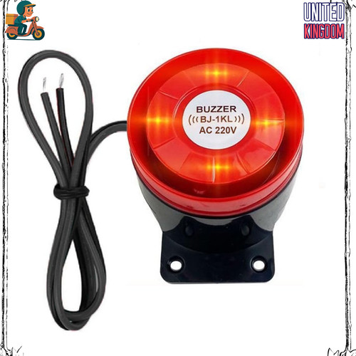 120db dual alert siren with - 120db,