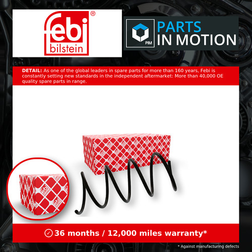 Coil springs - springs, (pair