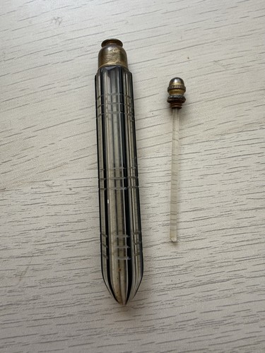 Antique cut glass scent - antique, bottle