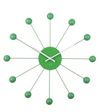 Karlsson Funky Spider Wall Clock 40cm Bright Green KA5977BG