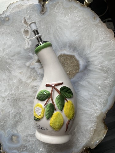 Olive oil bottle empty - oil,