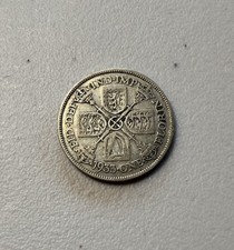 1933 George V UK Florin Coin