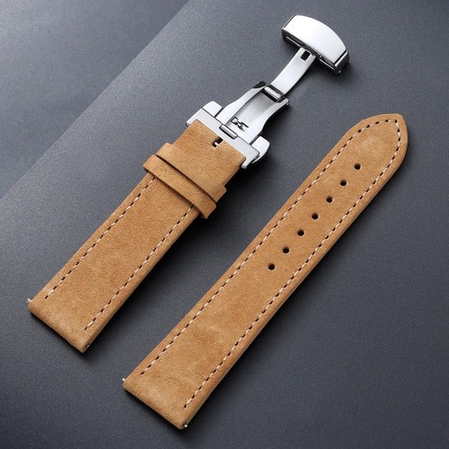 22mm suede leather - suede, strap