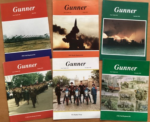 Gunner collection 6 x - 6,