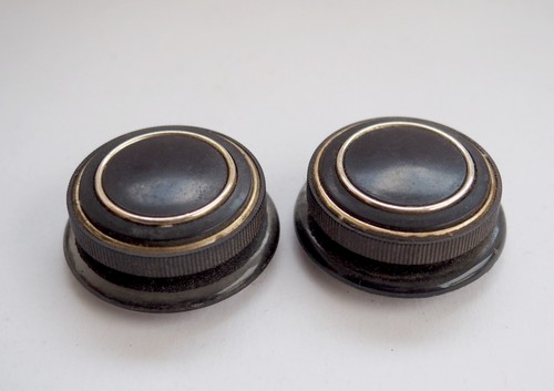 Bakelite radio knob pye p45 - knob,