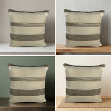 Luxury beige black stripe set - beige,