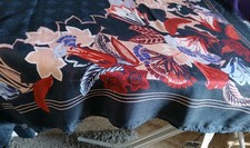 Biba Navy 'B' Floral Large