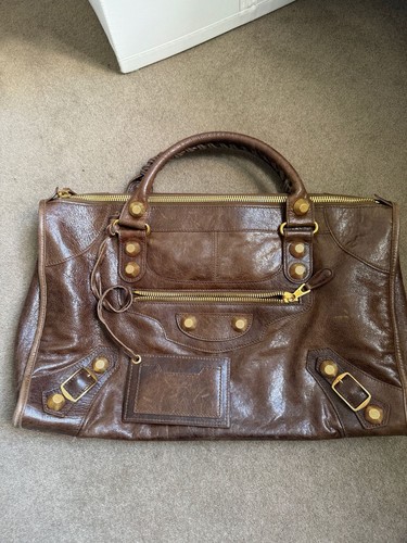 Balenciaga city bag truffle - bag,