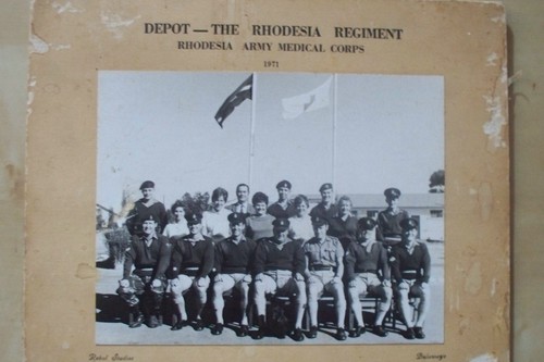 Depot rhodesia regiment - rhodesia, rh