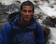BEAR GRYLLS Signed Photograph