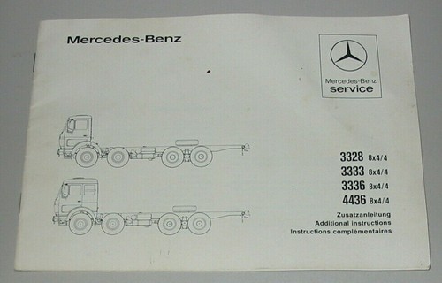 Zusatzanleitung mercedes benz - zusatzanleitung, mercedes-benz