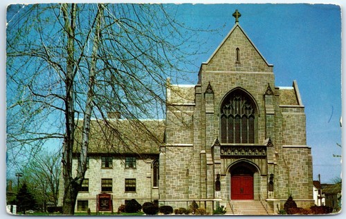 Postcard first methodist - postcard,