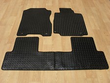 Car Mats for Honda CR-V 2012-18 Tailored Fit RUBBER Car Mat Set in Black
